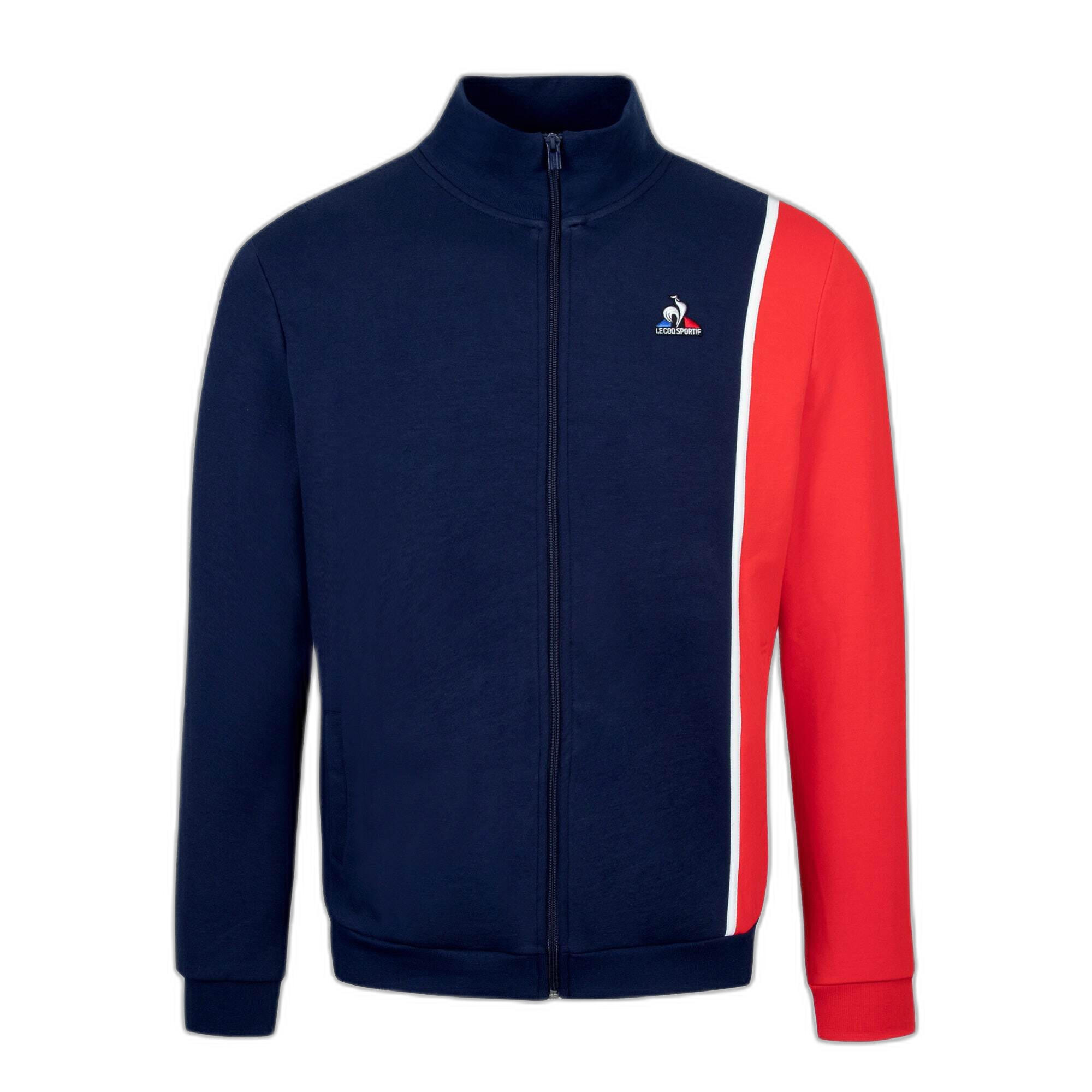 Sweatshirt zippe Le Coq Sportif Saison 1 N 1 LE COQ SPORTIF Decathlon