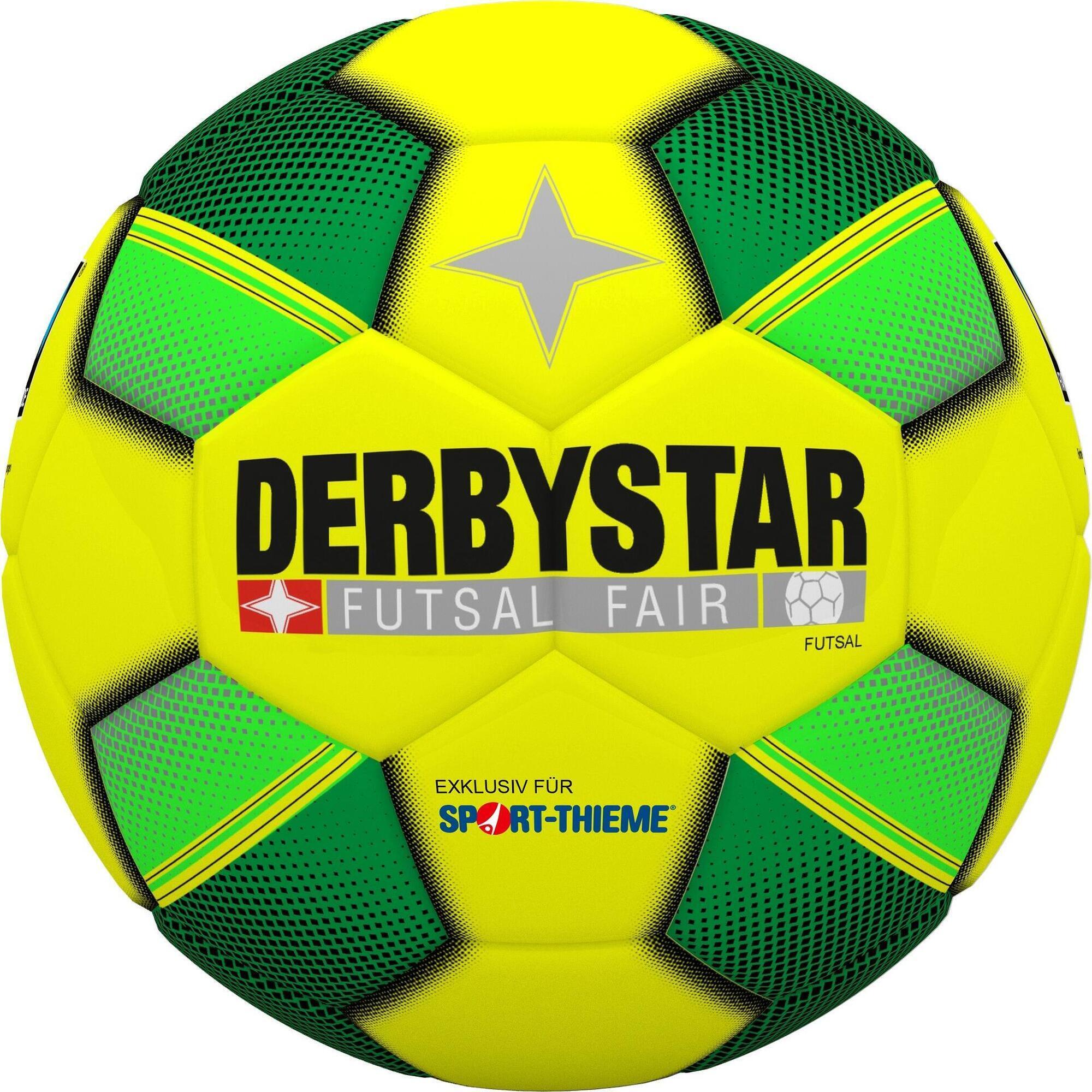 Futsalball Futsal Fair Fussball Unisex Gelb-Grün 3/3