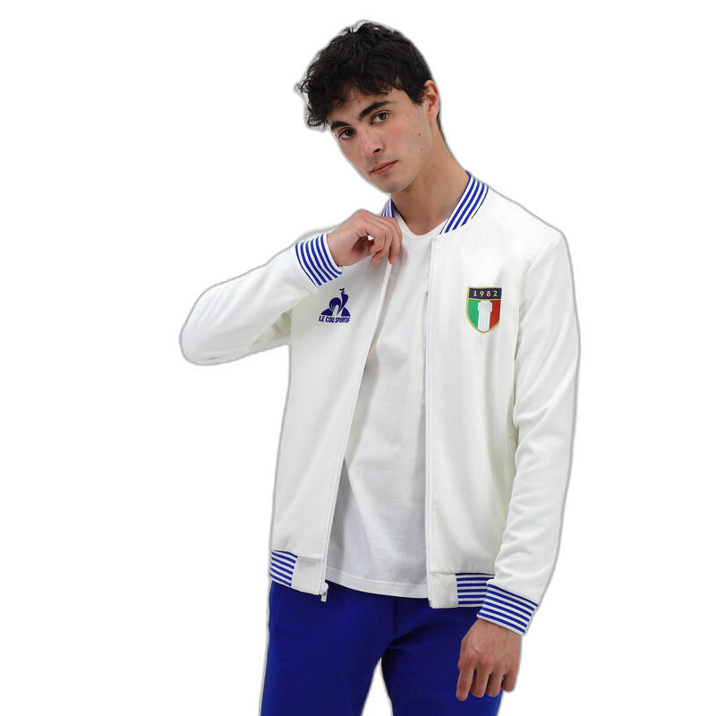 Omkeerbaar sweatshirt met rits Italie 1982 Fz