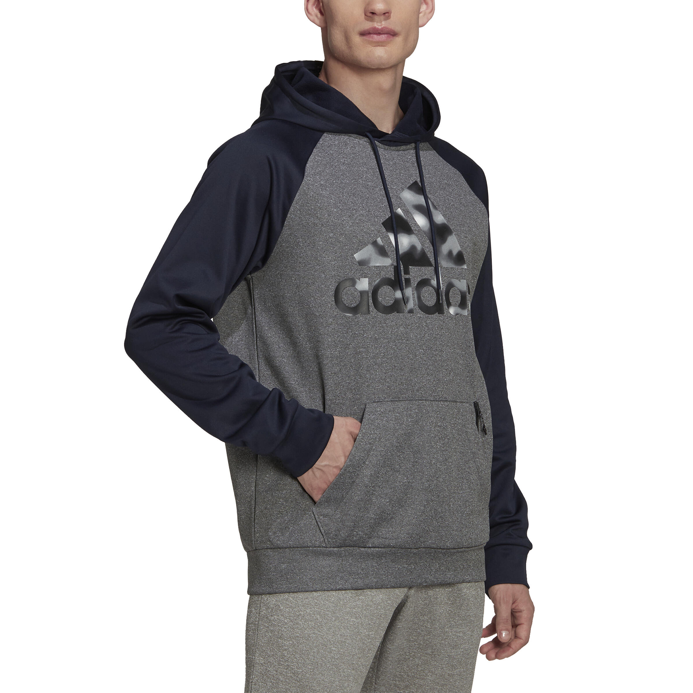 Sweatshirt à logo adidas Aeroready Game and Go Camo 4/5