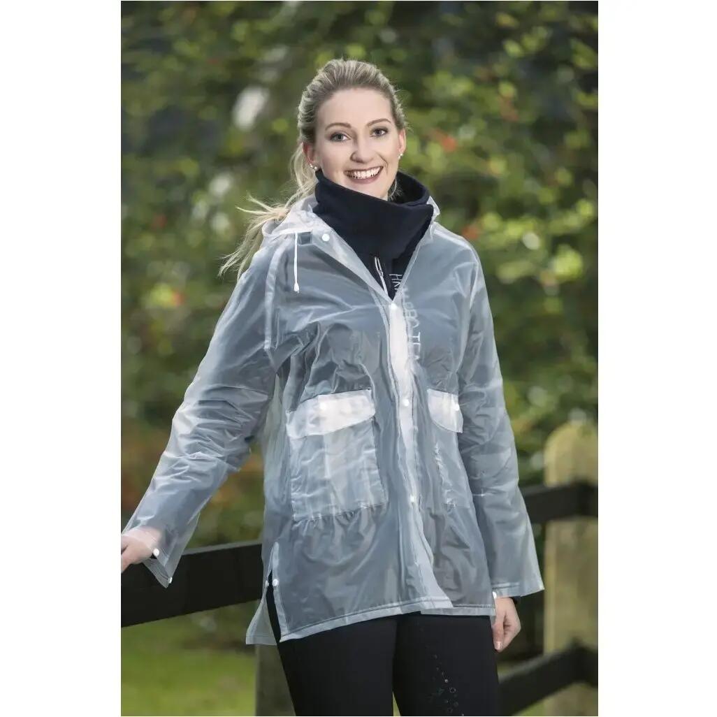 Impermeabile equitazione trasparente HKM 2/7