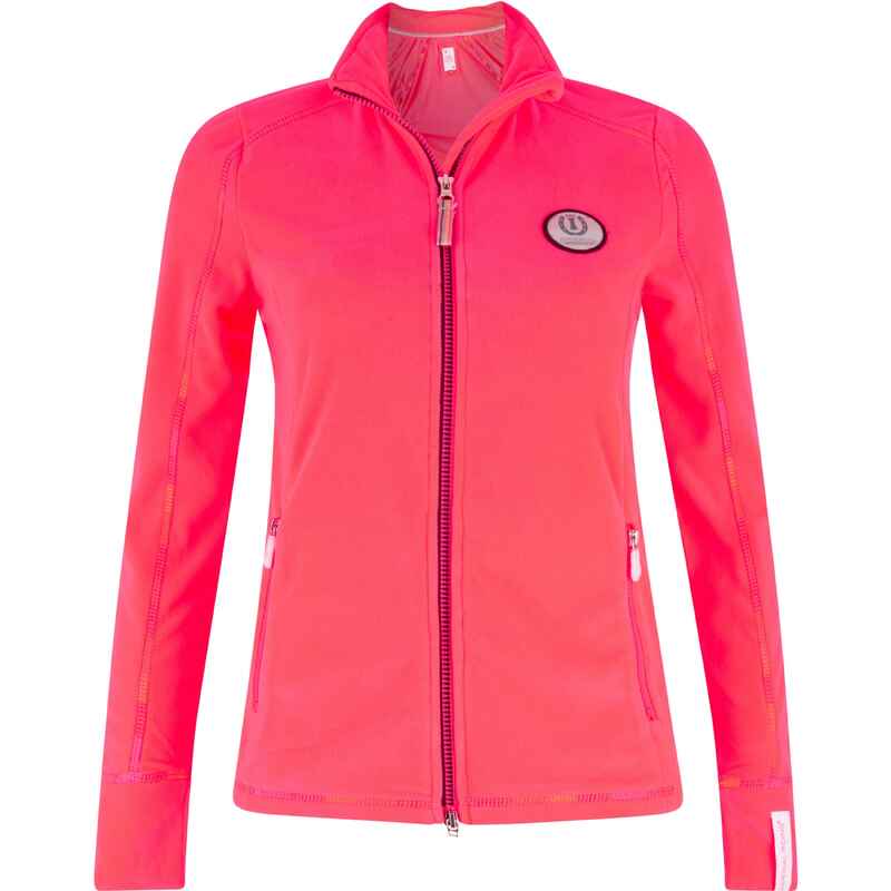 Damen Fleece Jacke IRHFriendship diva pink