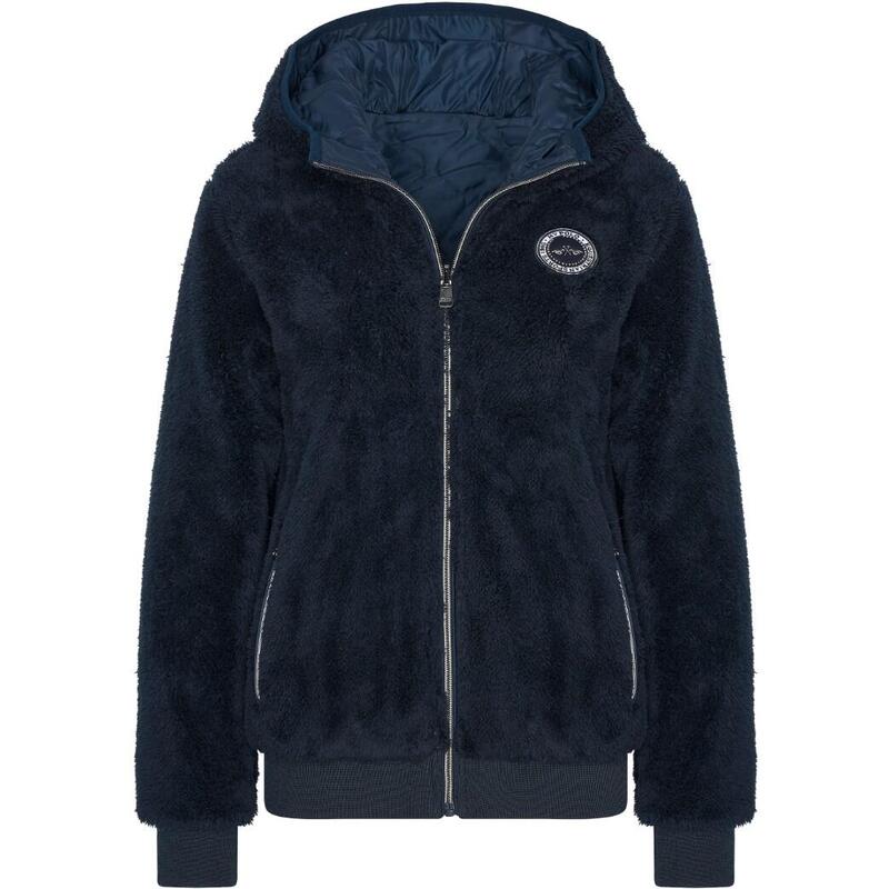 Damen Fleece Wendejacke HVPCathy navy