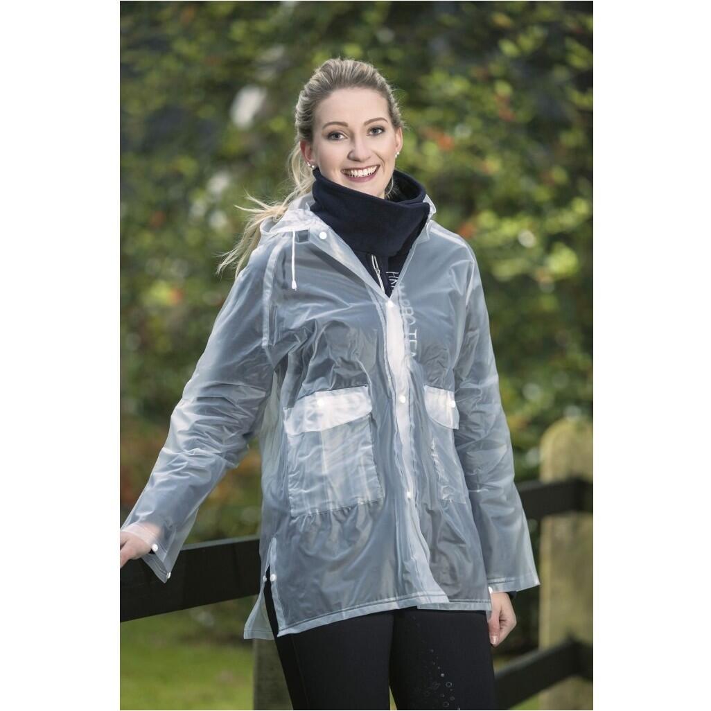 Imperméable do jazdy konnej przezroczysty HKM 2/7