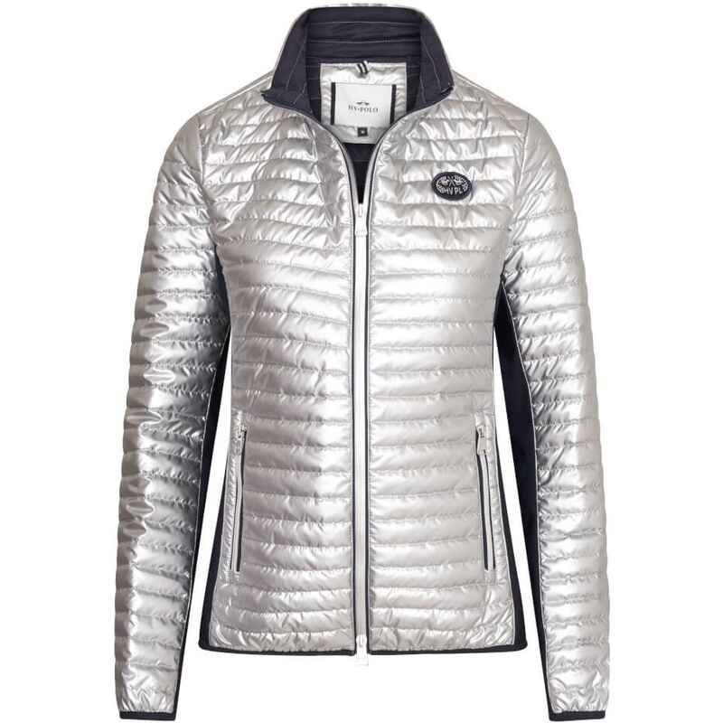 Damen Reitjacke HVPMallet taupe metallic
