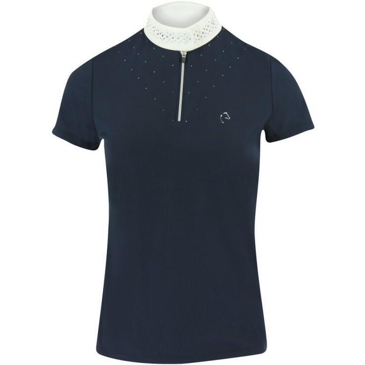 Damen Poloshirt BÔL marineblau