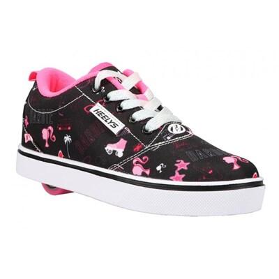 Pro 20 Barbie Black Pink Kids Heely Shoe HEELYS Decathlon