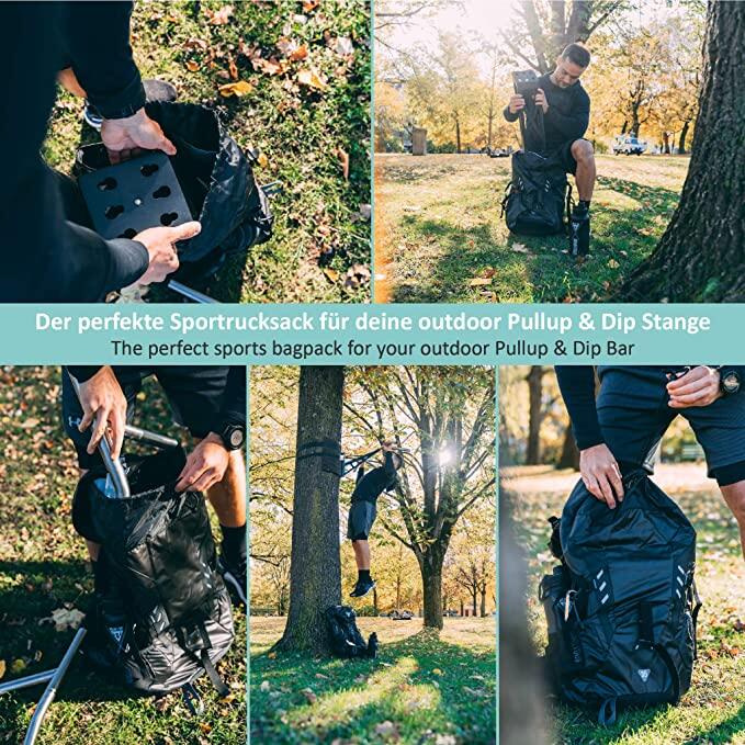 Sportrucksack 35L für Pullup & Dip Stange, anderes Zubehör & outdoor Aktivitäten 2/5