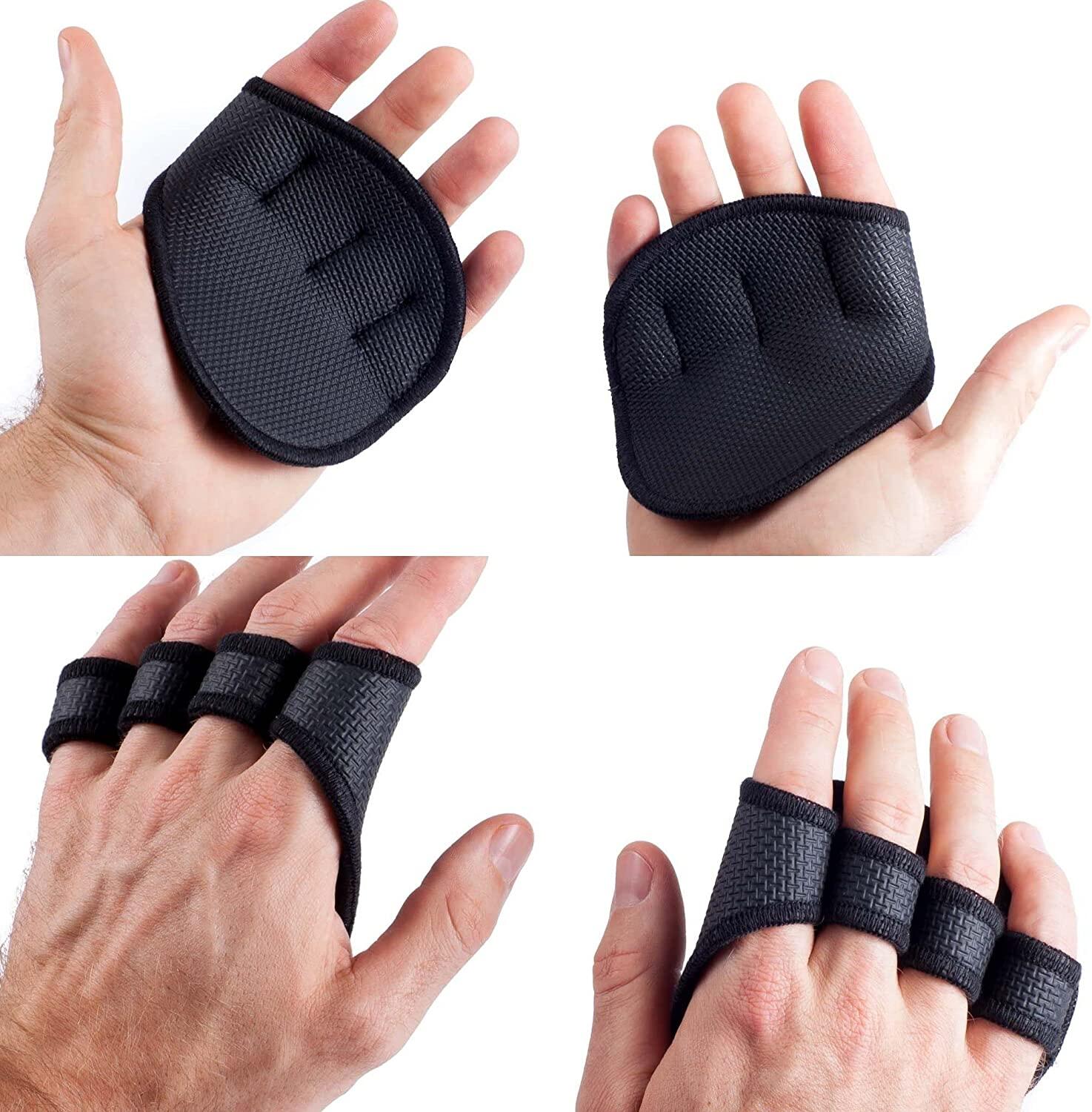 Neopren Griffpads für verbesserten Griff bei Klimmzügen, Hanteltraining etc. 4/6