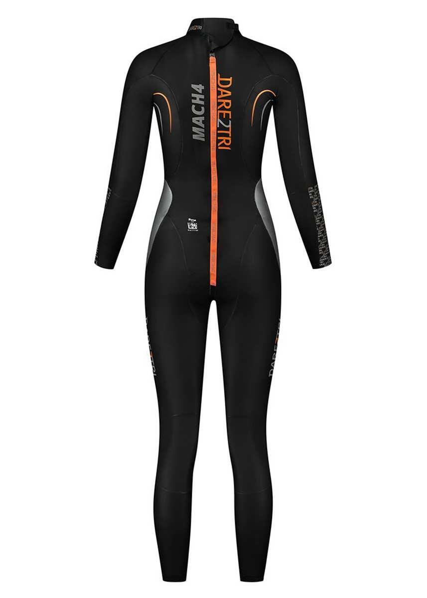 Finis Junior Fuse Openback Kneeskin - Nero 2/3