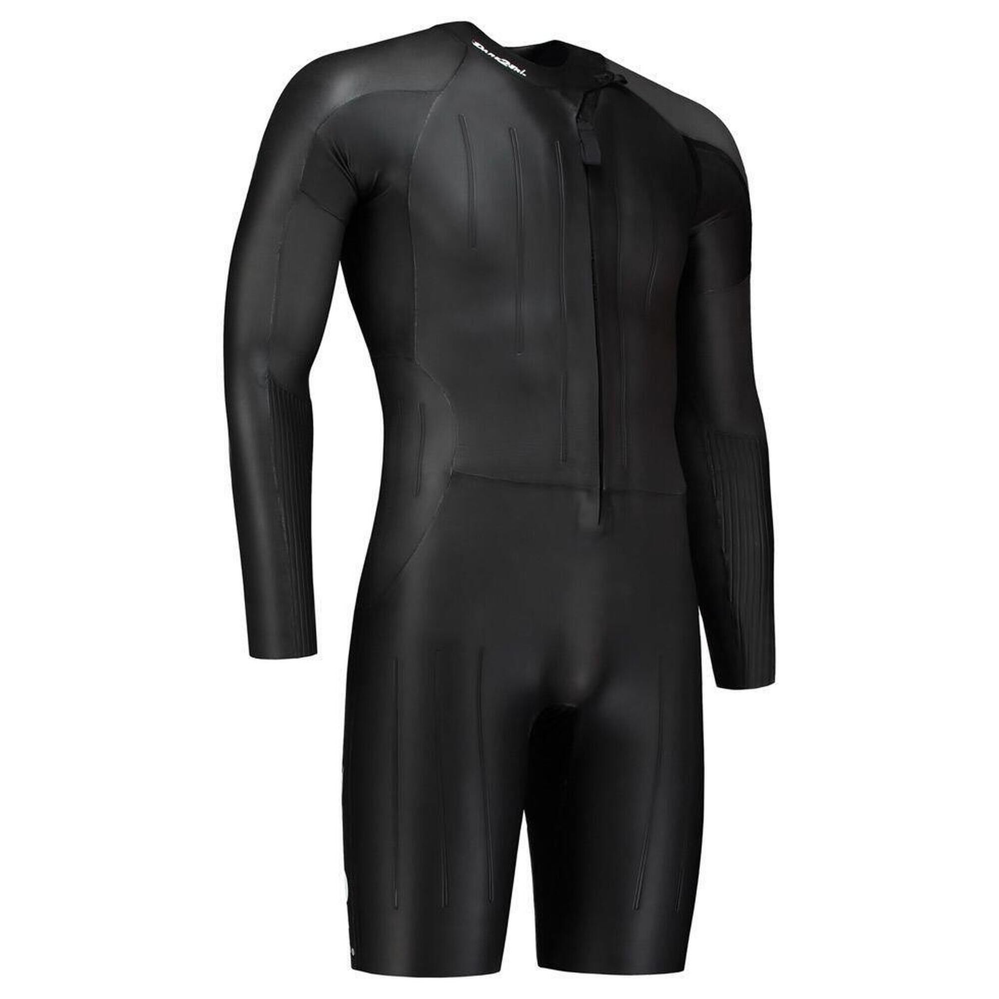 DARE2TRI Dare2Tri Mens SwimRun FAST Wetsuit - Black / Silver