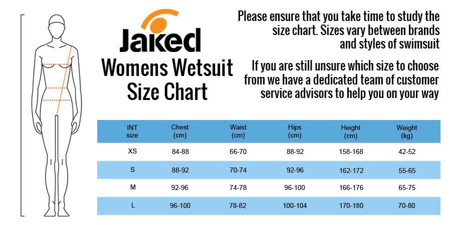 Jaked Womens FFWW Wetsuit 3/3