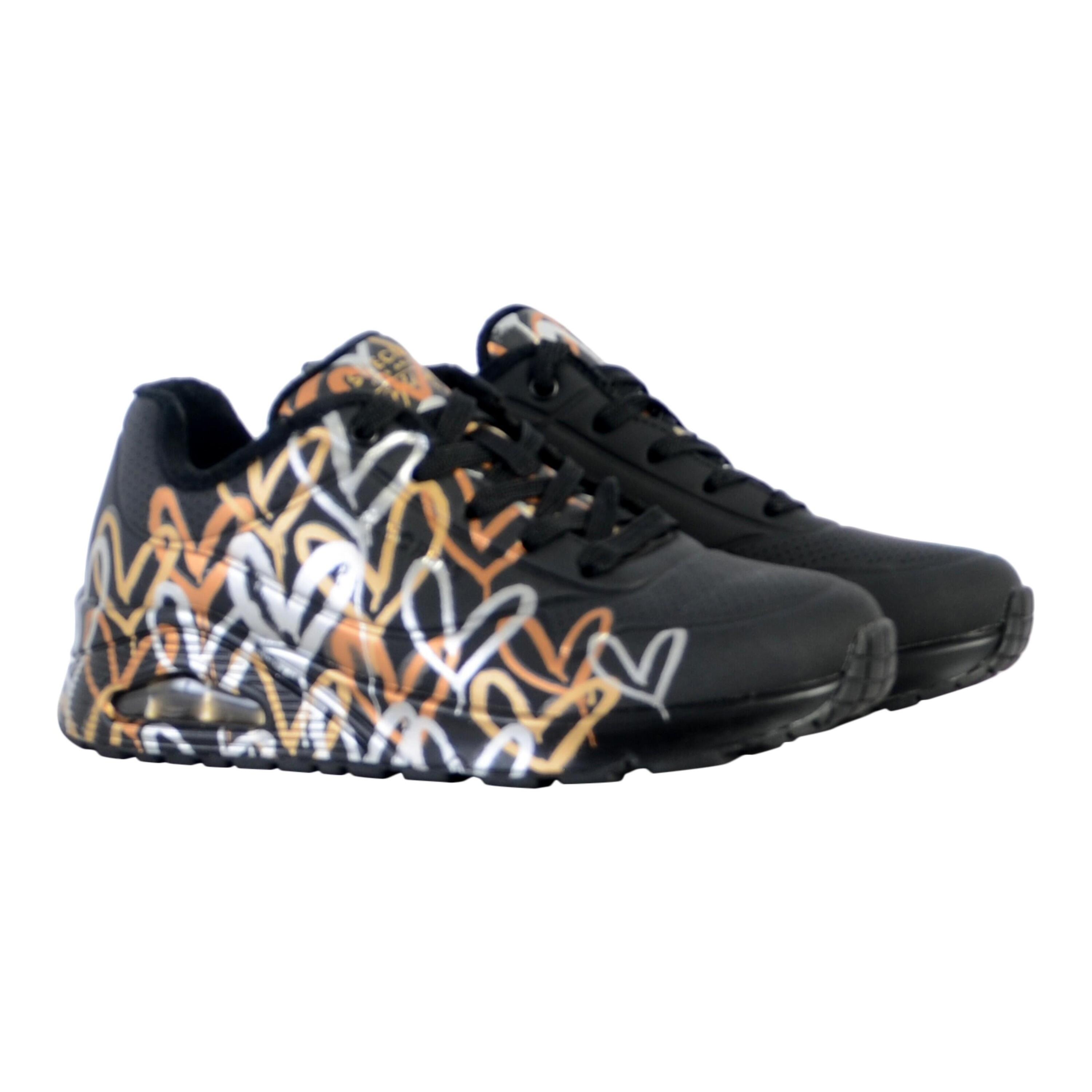 Basket à Lacets Skechers Uno-Metallic Love - Femme 3/7