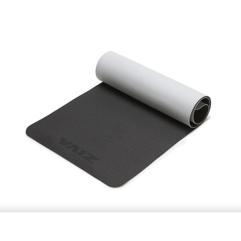 AGONA - Esterilla de yoga abstracta de mármol negro y blanco grueso  antideslizante estera de ejercicio portátil de viaje Yoga Mat plegable  Fitness