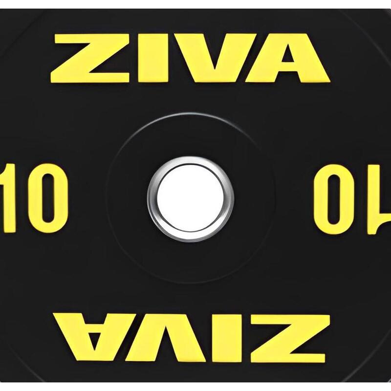 Disco bumper ZIVA performance 10 kg - negro