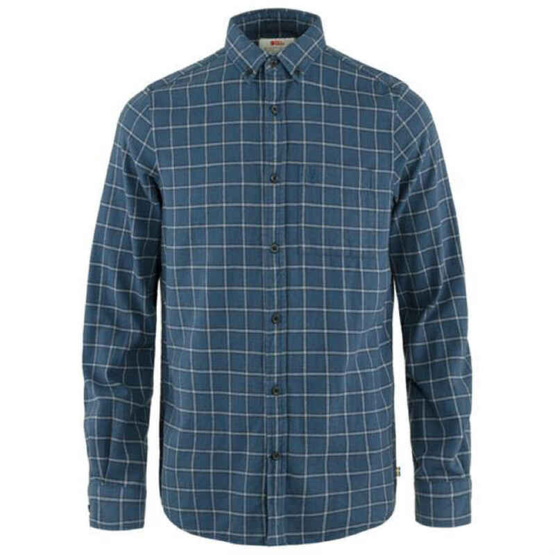 FJALLRAVEN Langarmhemd Övik Flannel Shirt M Media 1