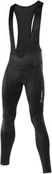 Pantalon de cyclisme long m Collants à bretelles WS Elastic pour Homme-Noir