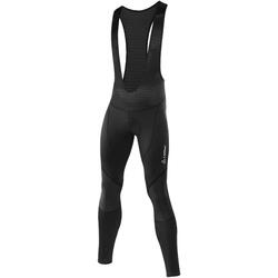 Pantalon de cyclisme long m Collants à bretelles WS Elastic pour Homme-Noir