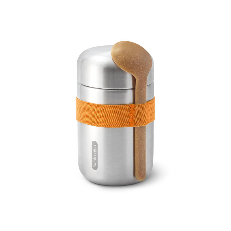 Stainless Steel Food Flask 13.5oz (400ml) - Orange