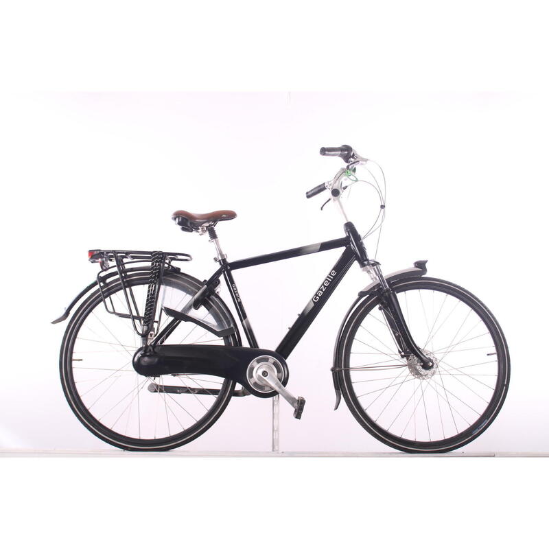 Tweede Kans - hybride fiets Gazelle Orange C7+ - 50CM 28INCH - Goede staat