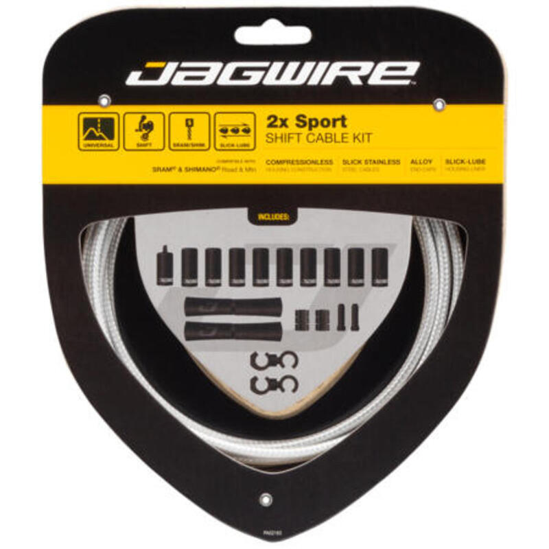 Kit câble de dérailleur Jagwire 2X Sport