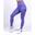 Legging de sport / Legging yoga taille haute femmes Shape | Violet