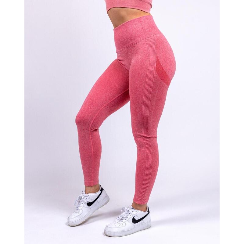 Legging de sport / Legging yoga taille haute femmes Shape | Rouge