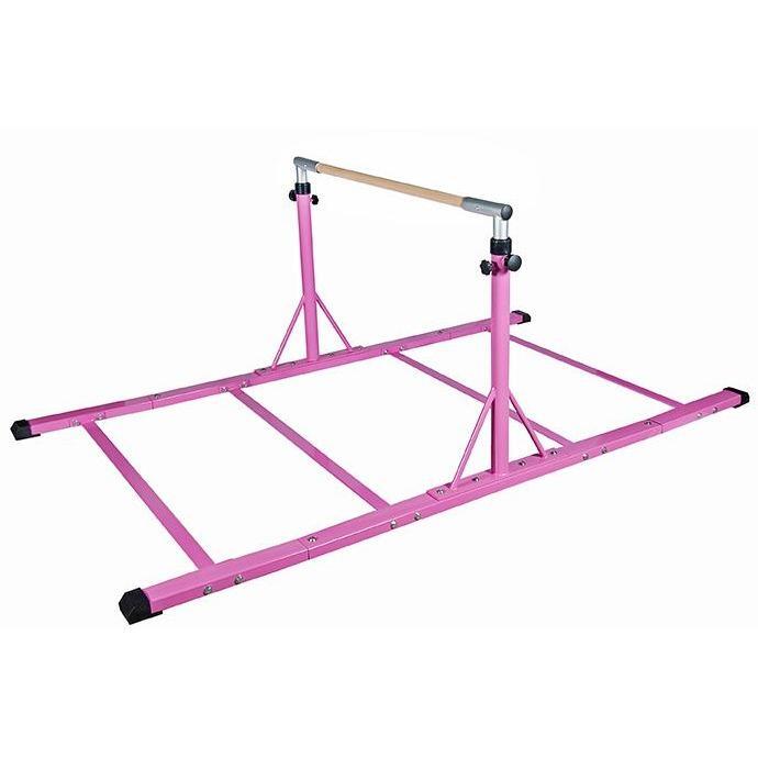 Cannons UK Elite Adjustable 3-5ft Horizontal Bars Pink 1/1