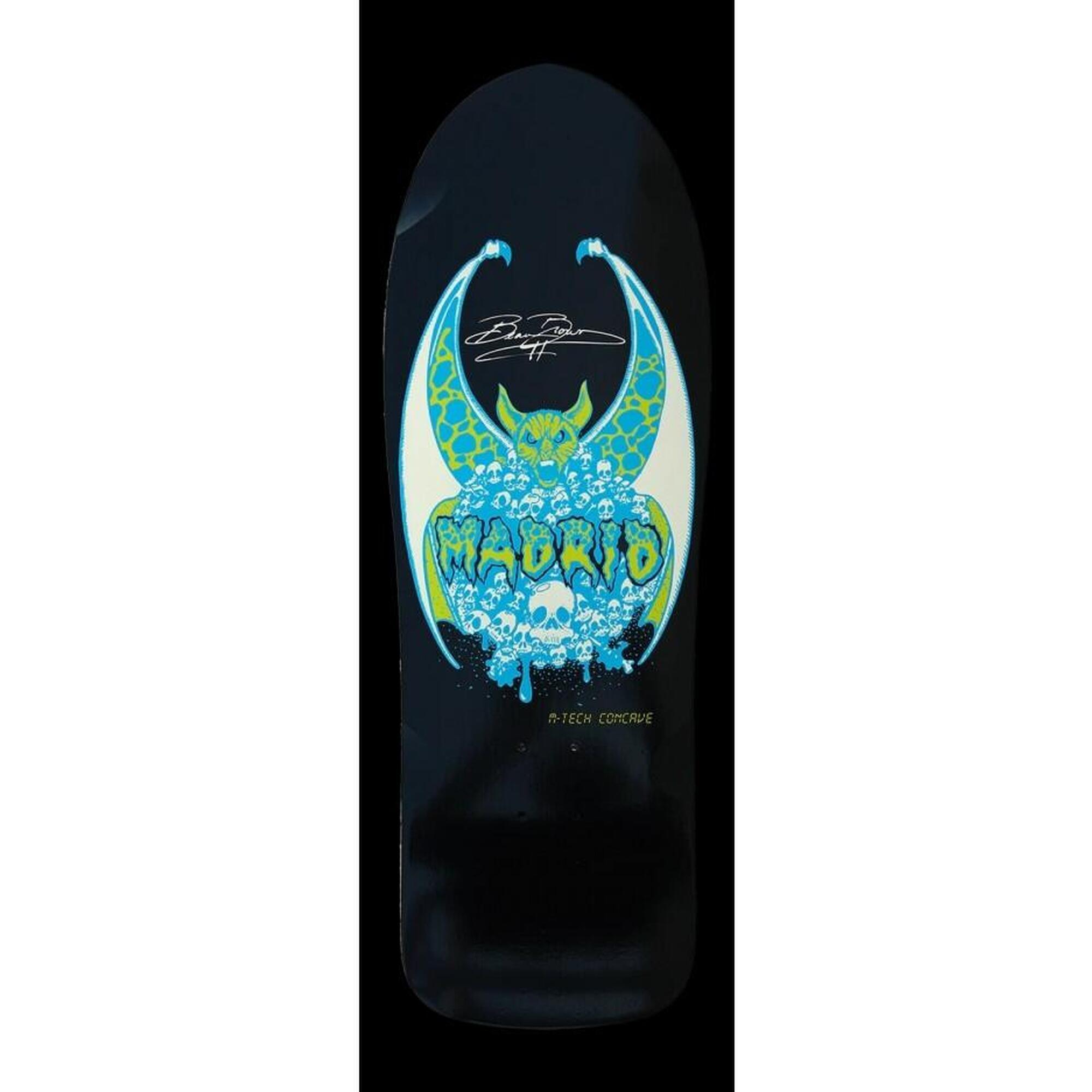 MADRID Madrid Beau Brown Bat LTD Glow In The Dark 10.25" Skateboard Deck LIMITED EDITIO