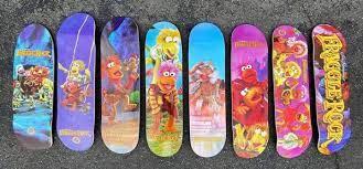 Madrid x Fraggle Rock Fraggle Five Skateboard Deck - 8"/8.25"/8.5" - MADE IN USA 3/3