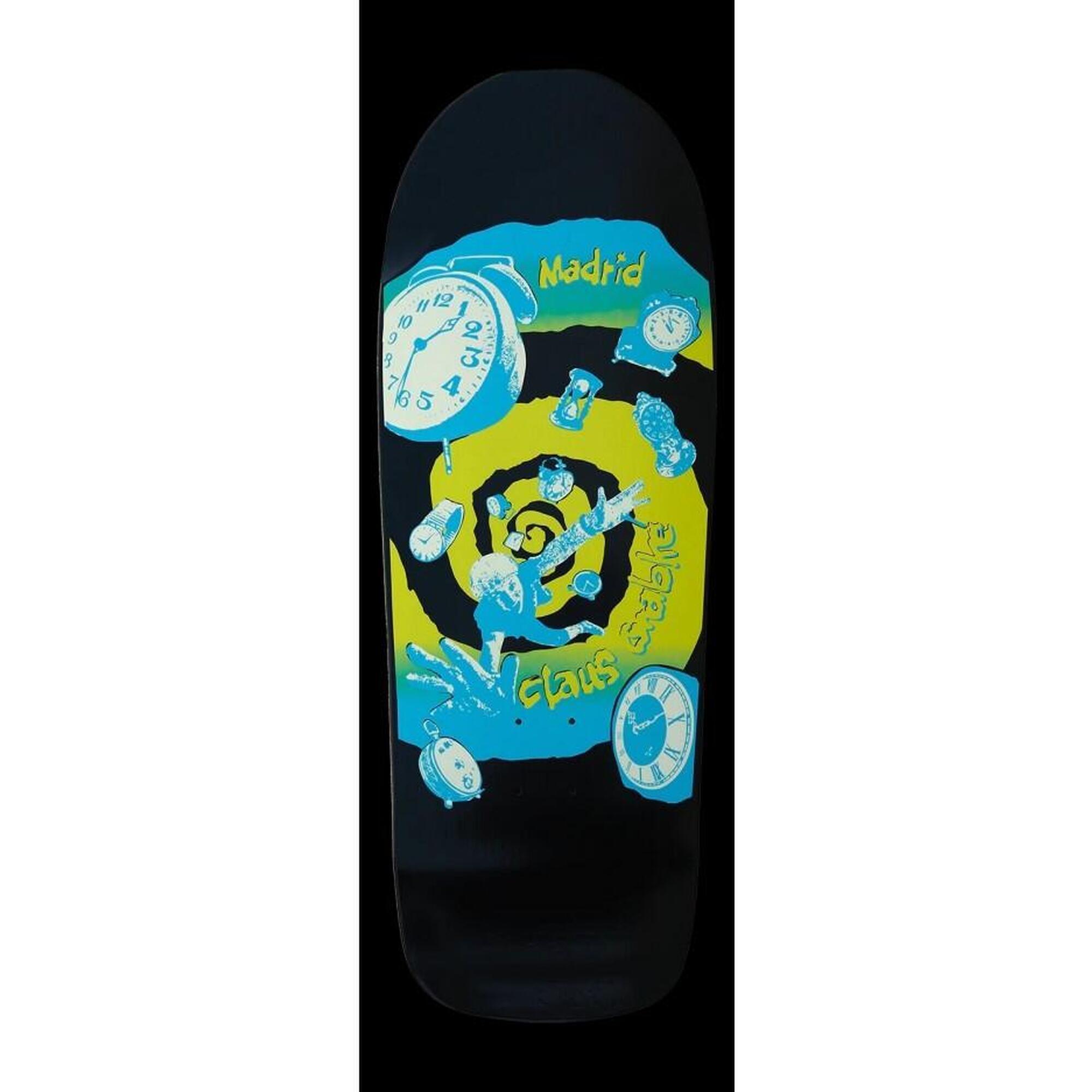 MADRID Madrid Claus Grabke Time Warp LTD Glow In The Dark 10.75" Skateboard Deck LIMITE