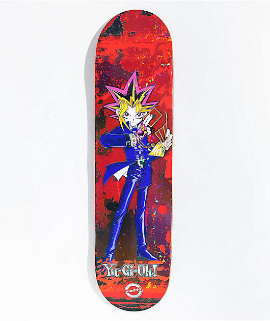 Madrid X Yu-Gi-Oh! Yami Yugi Deck Only - Sizes 8.25"/8.5" 3/3