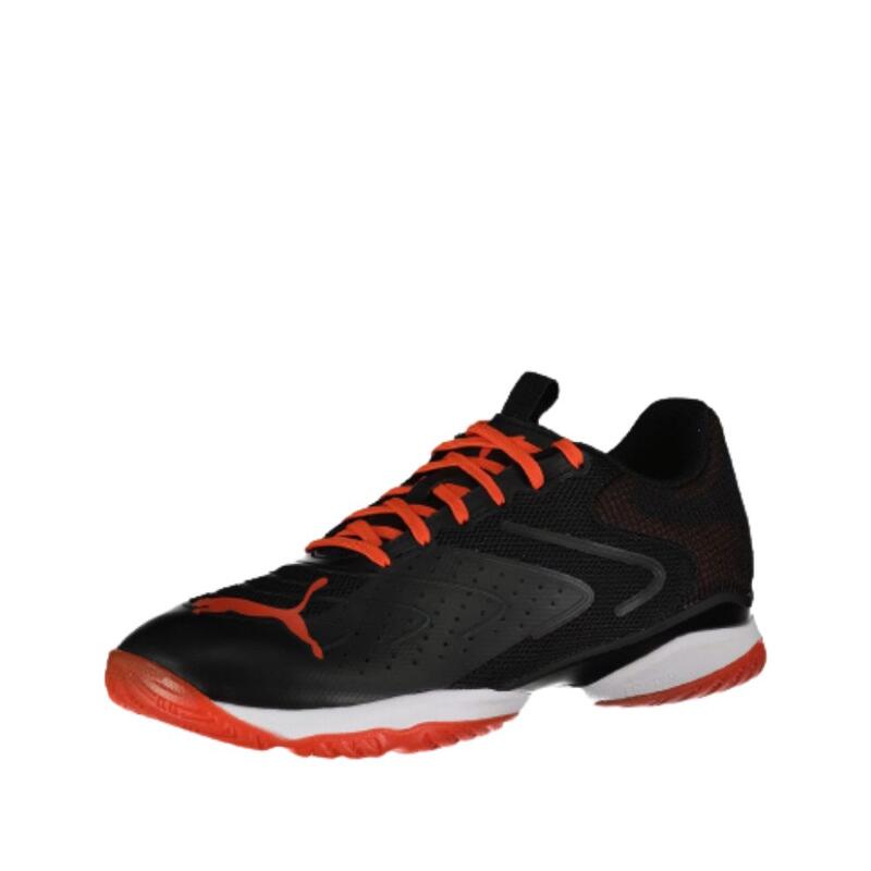 Calçado de Padel PUMA SOLARATTACK RCT Homem. Preto/vermelho