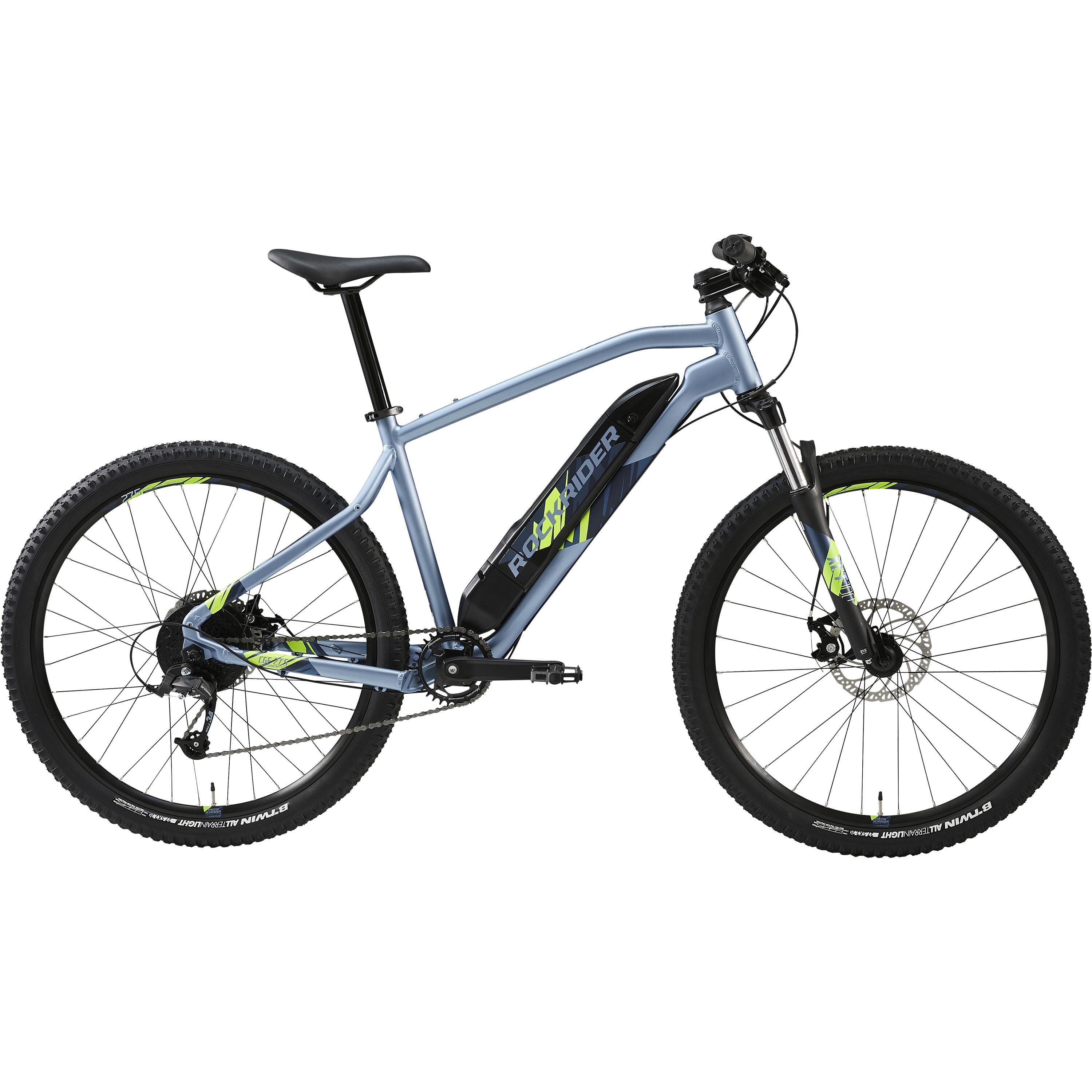 ROCKRIDER Refurbished 27.5 Inch Electric Mountain Bike E-ST 100 - A Grade