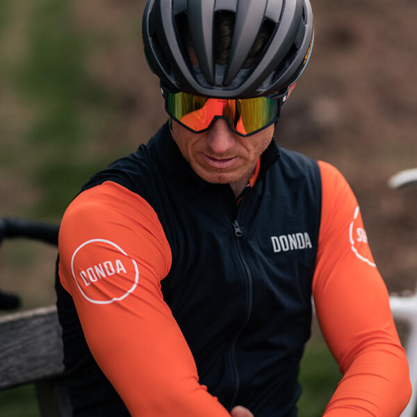 Principal Long Sleeved Jersey  - Mens - Orange 4/5