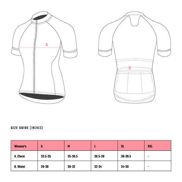 Maillot de cyclisme essentiel à manches courtes pour femmes - Marine