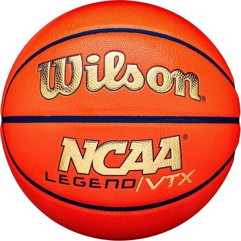 Balón Baloncesto Wilson Ncaa Legend Vtx Bskt Orange/gold Talla 7