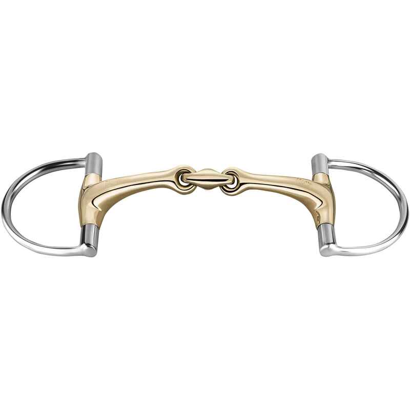 DYNAMIC RS D-Ring Trense doppelt gebrochen HUNTER JUMPER Sensogan 14mm