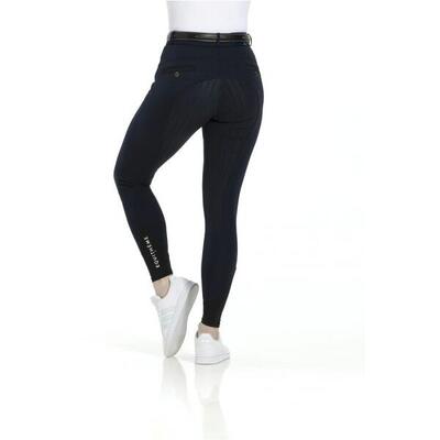 Pantaloni da equitazione da donna con fondo in silicone Equithème Safir