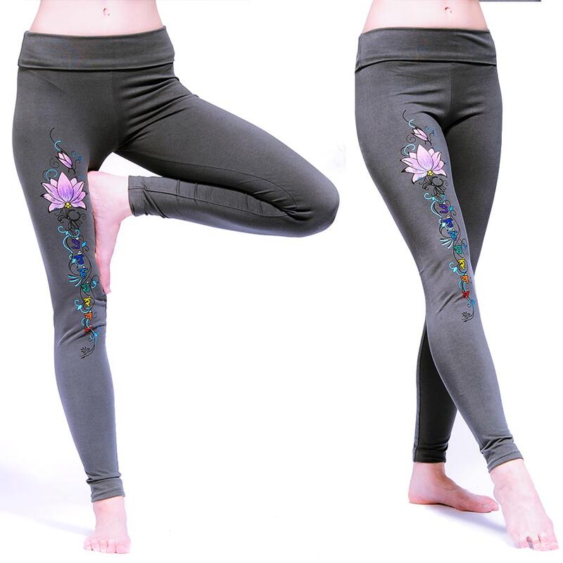 Legging yoga et Pilates Lotus énergie