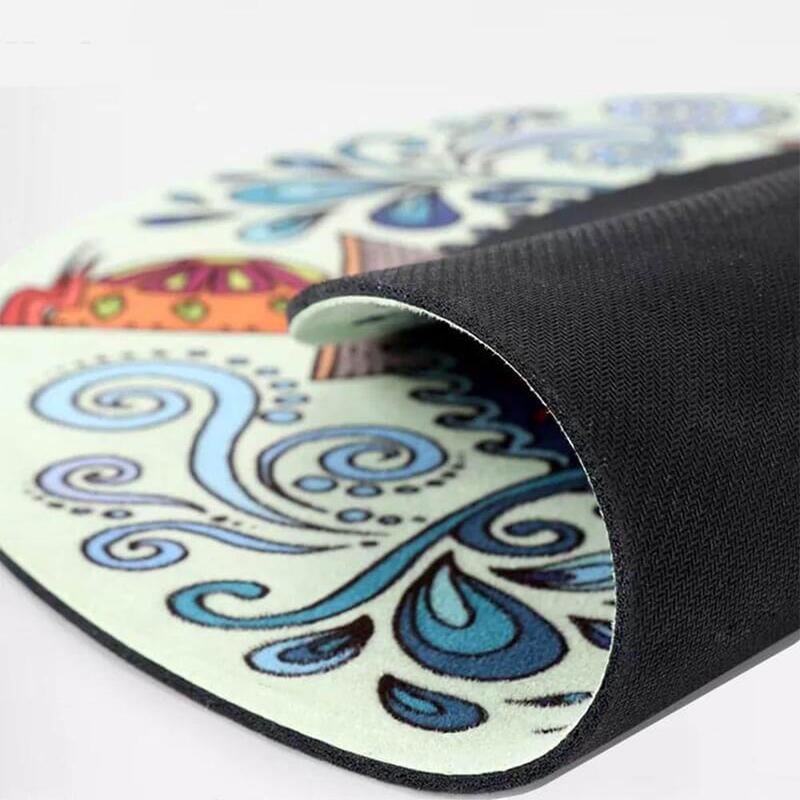 Yoga mat, meditatie Rubber & microvezel - Om Spirit + Yoga tas