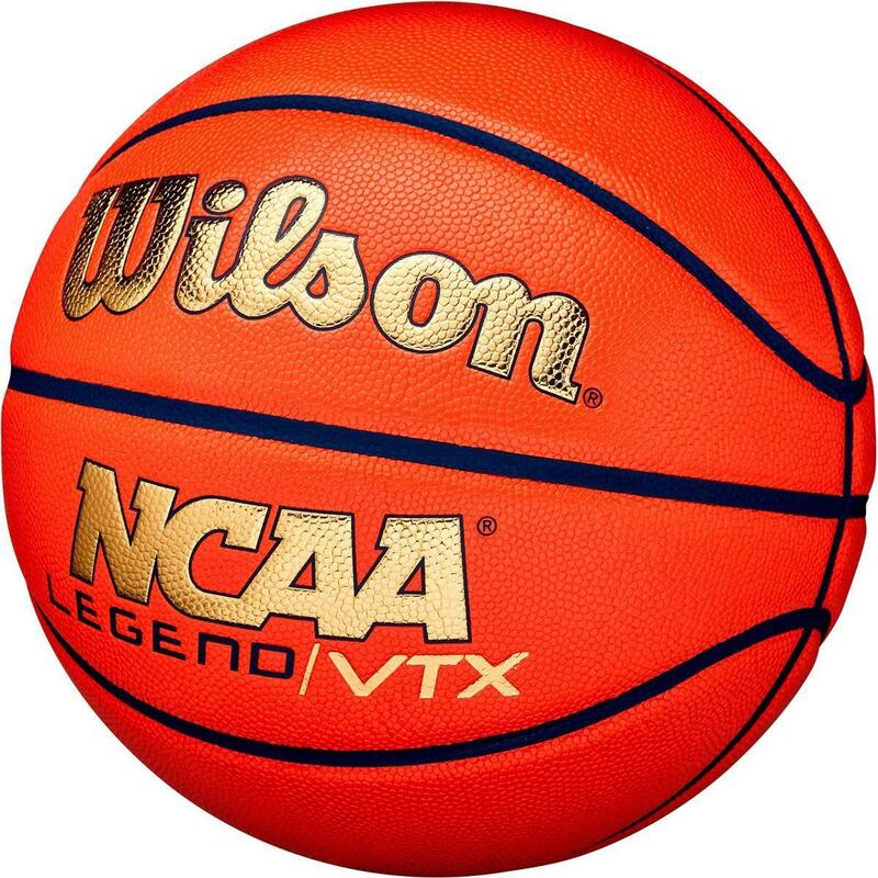 Balón Baloncesto Wilson Ncaa Legend Vtx Bskt Orange/gold Talla 7