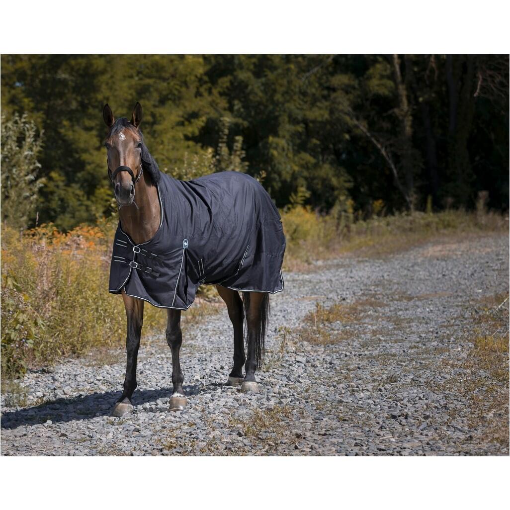 RIDING WORLD Outdoordecke 300D wasserdicht OXFORD schwarz