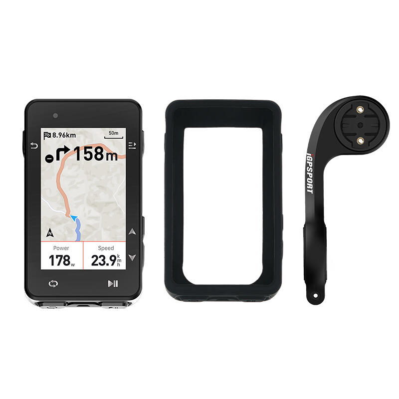 Compteur vélo iGPsport iGS630 GPS avec support de vélo M80 et étui BH630 - set