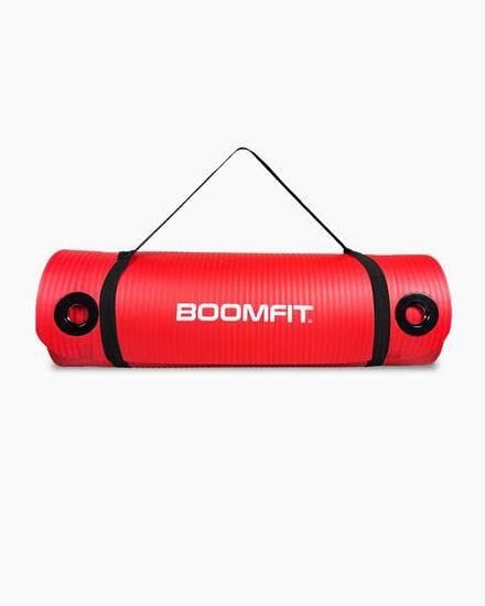 Tapis Pilates NBR 1,5cm Rouge - BOOMFIT