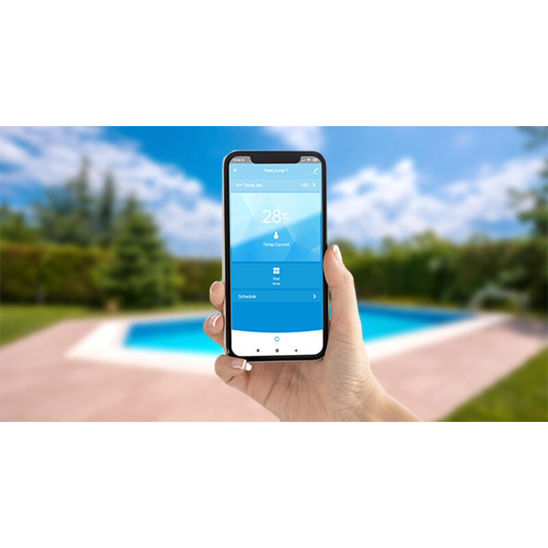 Bomba de calor silenciosa para piscinas de 35 a 50 m3 - Poolex Silent Max 80 5/7