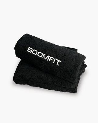 Zwarte sporthanddoek - boomfit