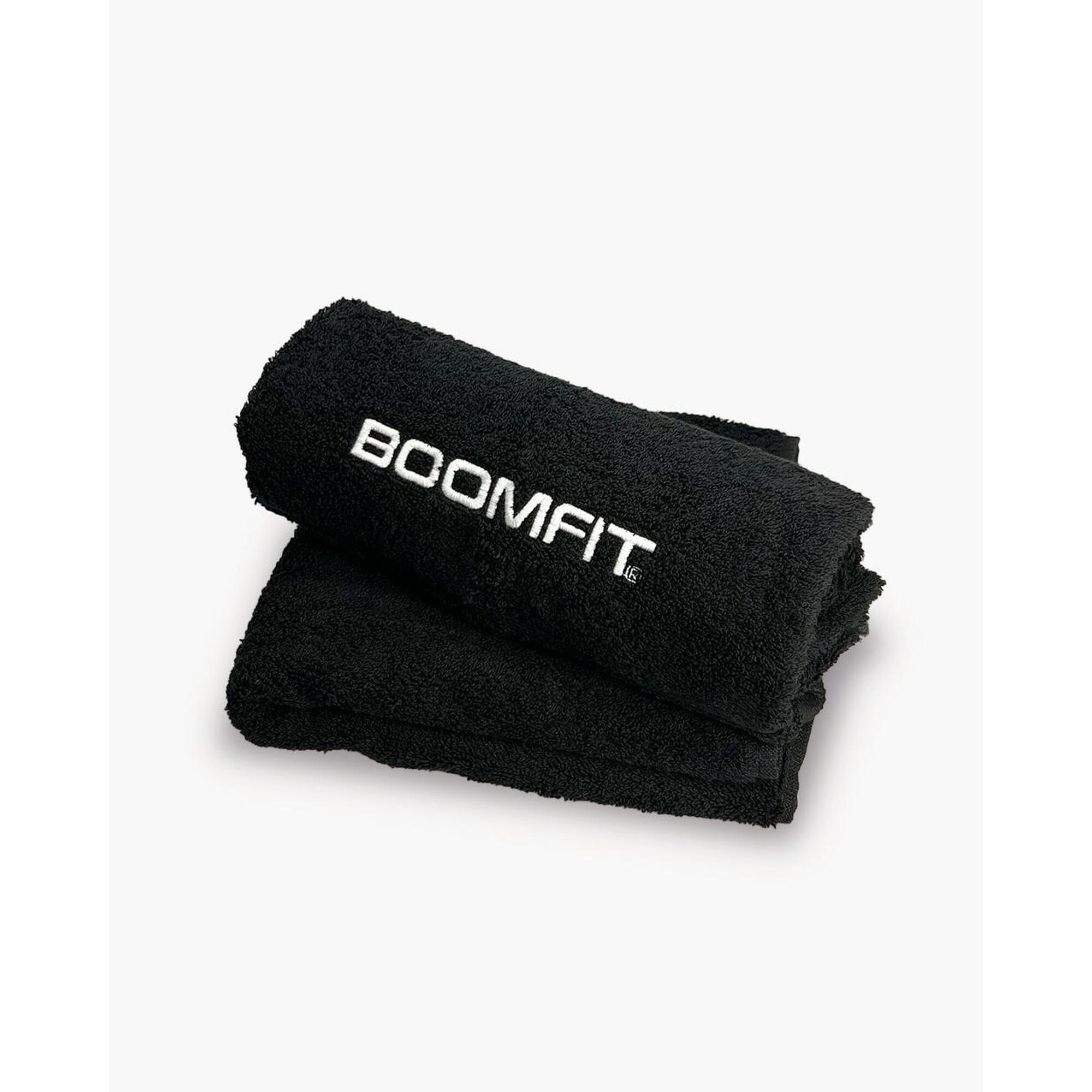 Boomfit - Serviette De Sport Noire - Boomfit - Accessoire De Tirage - Noir - Taille Unique - Decathlon