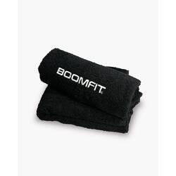 Serviette de Sport Noire - BOOMFIT