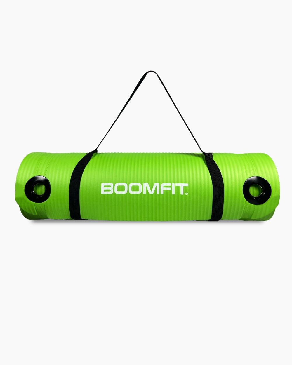 Tapis Pilates NBR 1,5cm Vert - BOOMFIT 5/5